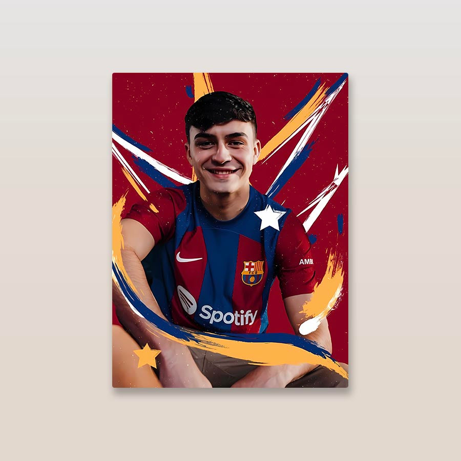 pedri-barcelona-poster-metal-pop