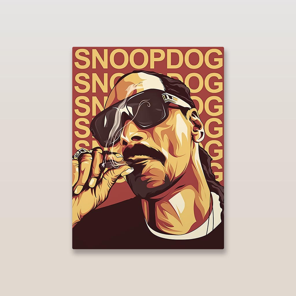 Snoop Dog Poster – Metal Pop