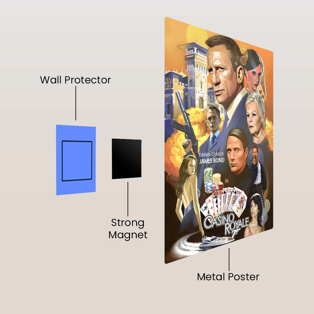 James Bond 007 Casino Royale Poster