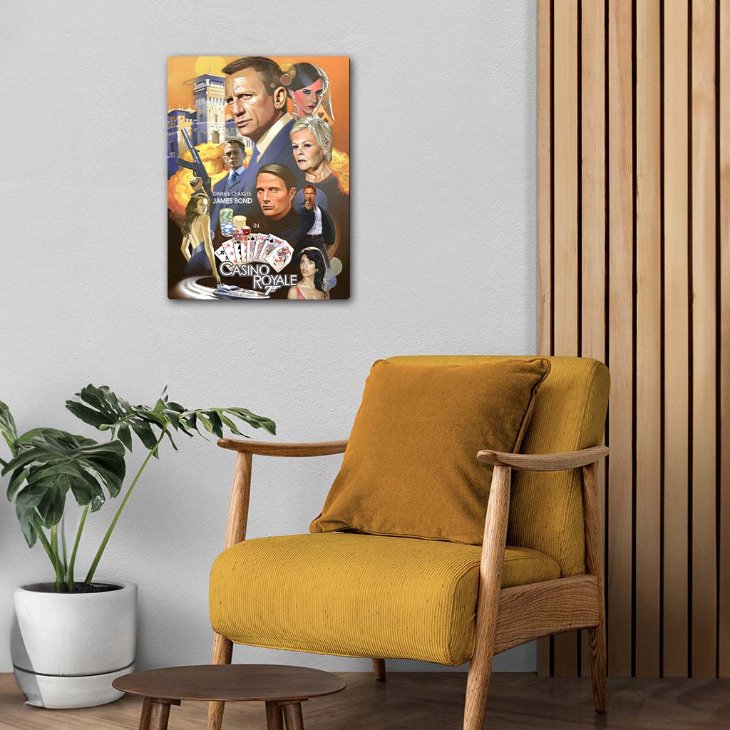 James Bond 007 Casino Royale Poster