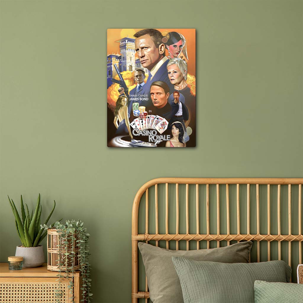 James Bond 007 Casino Royale Poster