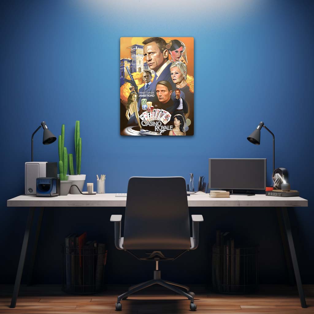 James Bond 007 Casino Royale Poster