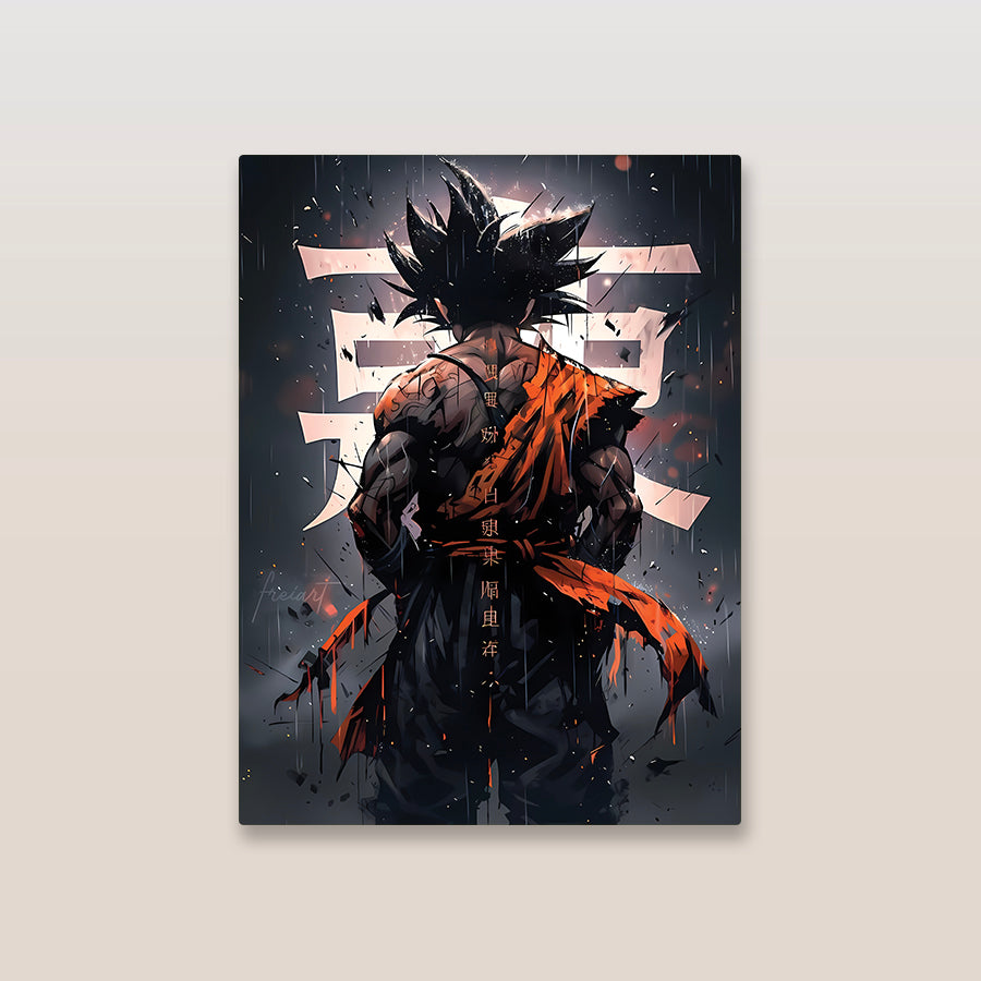 Goku Dragon Ball Z Metal Poster