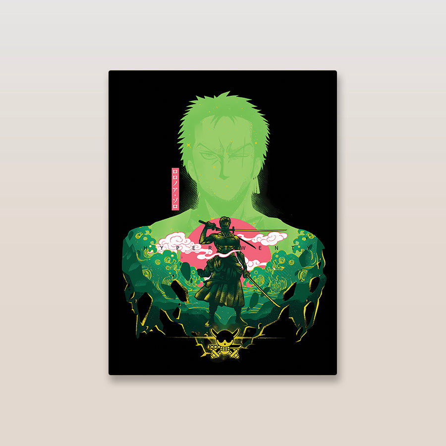 Zoro One Piece Metal Poster