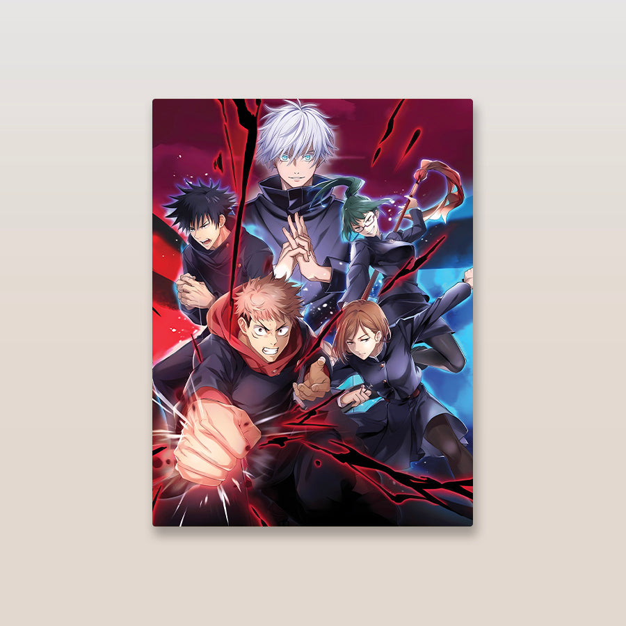 Jujutsu Kaisen Metal Poster