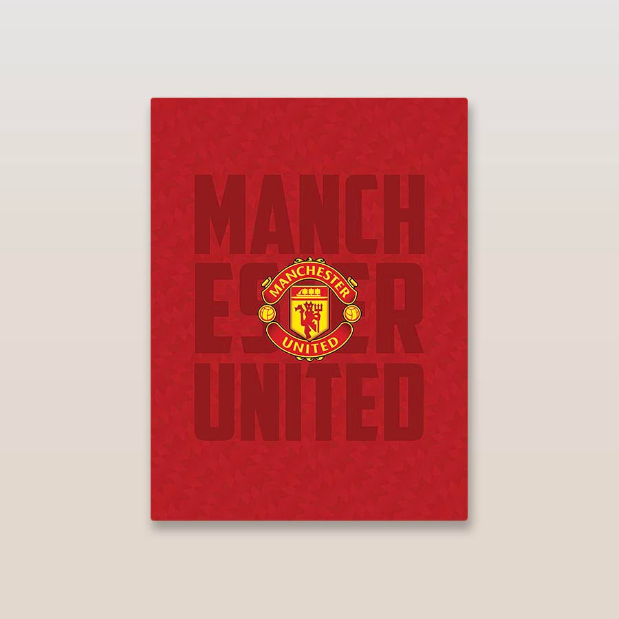 Manchester United Metal Poster