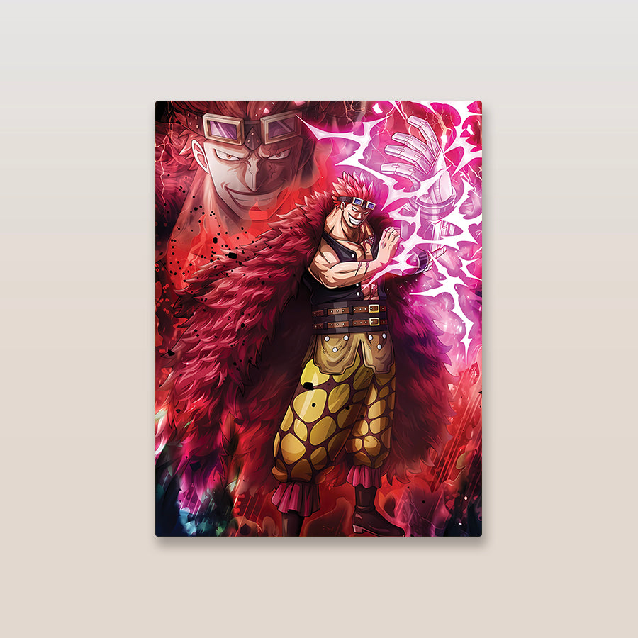 Eustass One Piece Metal Poster