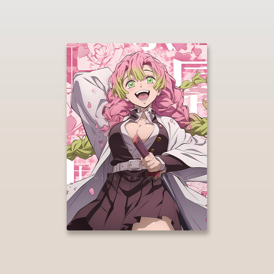 Mitsuri Jujutsu Kaisen Metal Poster