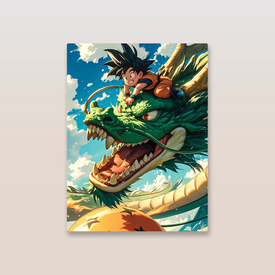 Shenron Dragon Ball Z Metal Poster