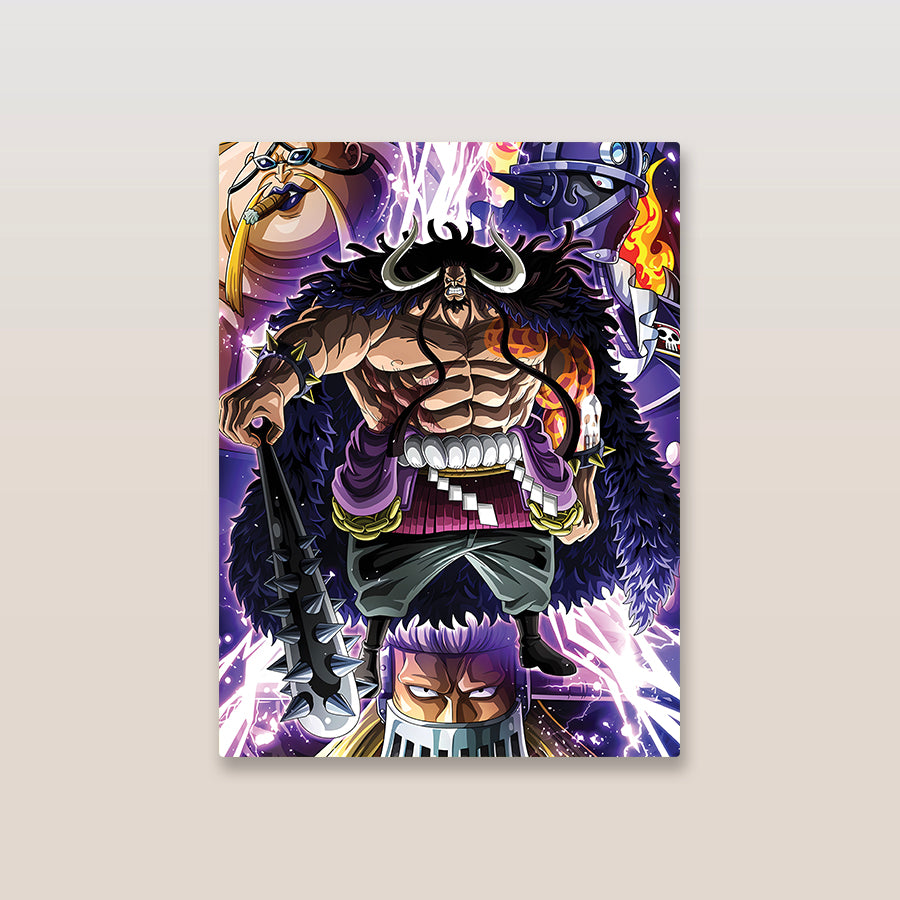 Kaido One Piece Metal Poster