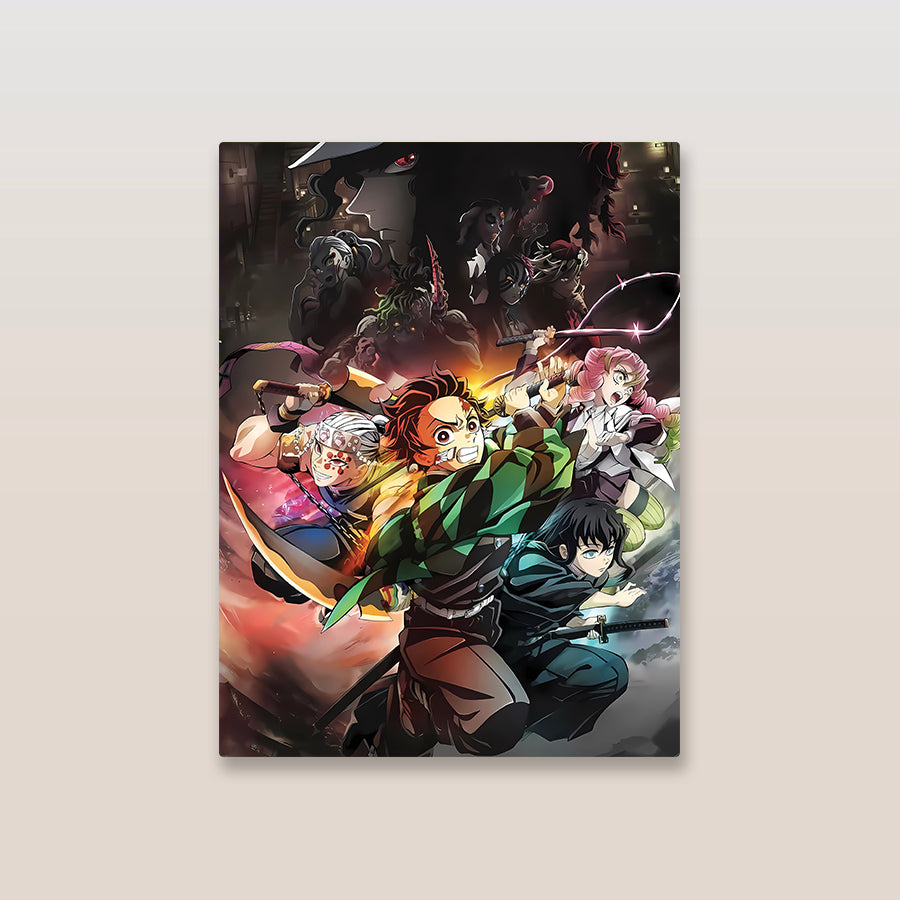 Demon Slayer Metal Poster