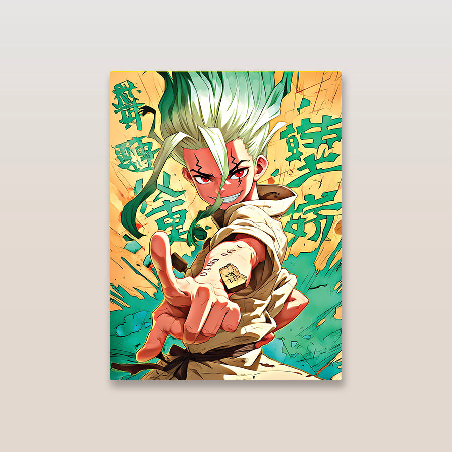 Dr Stone Metal Poster