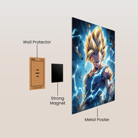 Goku Dragon Ball Z Metal Poster