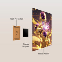 Frieza Dragon Ball Z Metal Poster