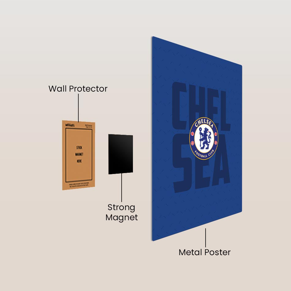 Chelsea FC Metal Poster