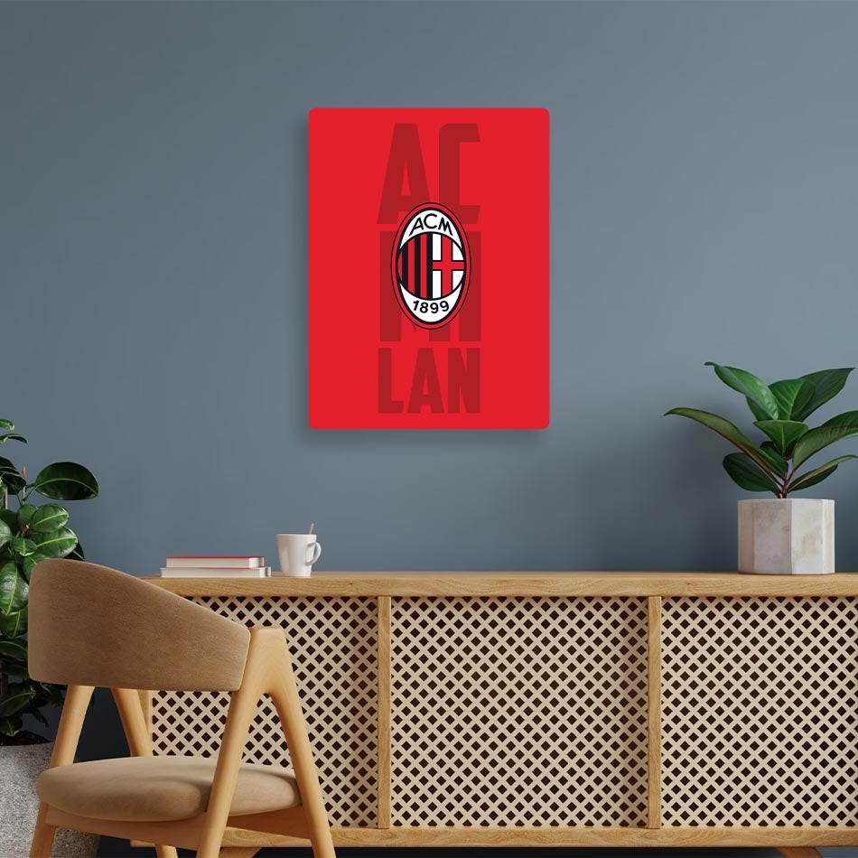 AC Milan Club Metal Poster