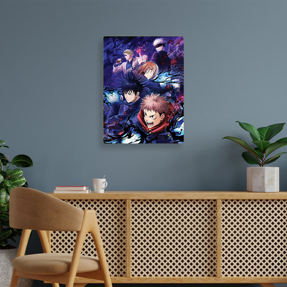Jujutsu Kaisen Metal Poster