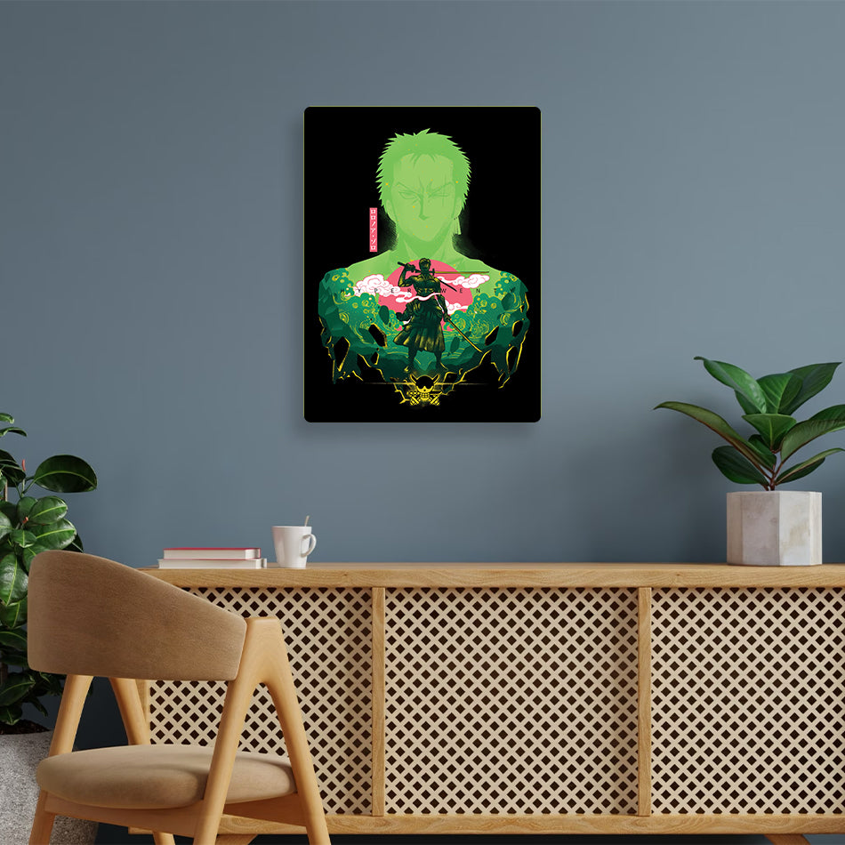 Zoro One Piece Metal Poster