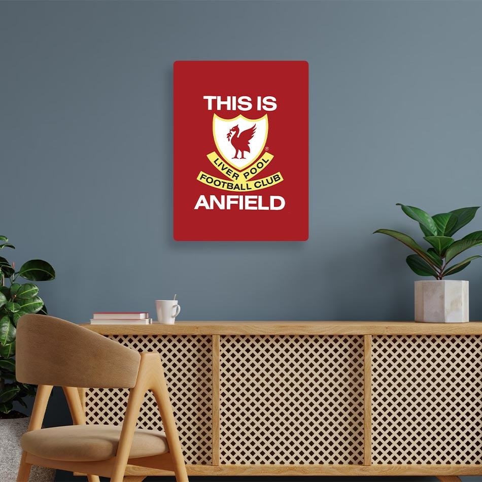 Liverpool FC Metal Poster