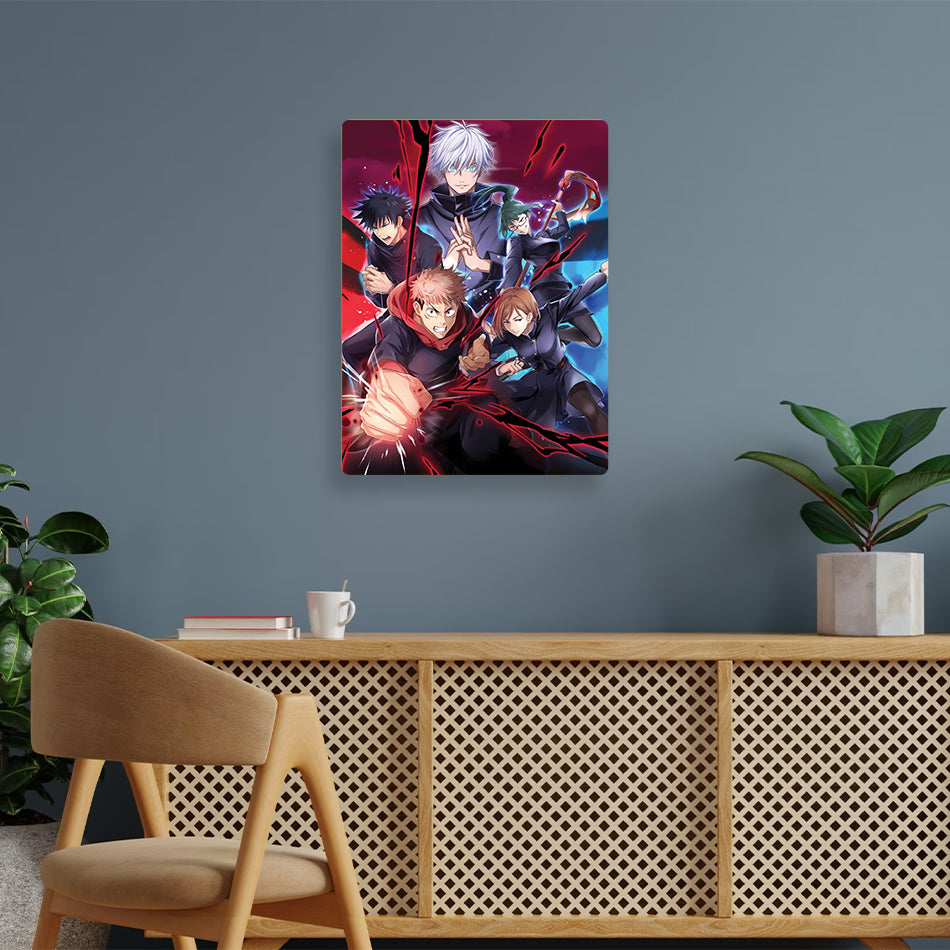 Jujutsu Kaisen Metal Poster