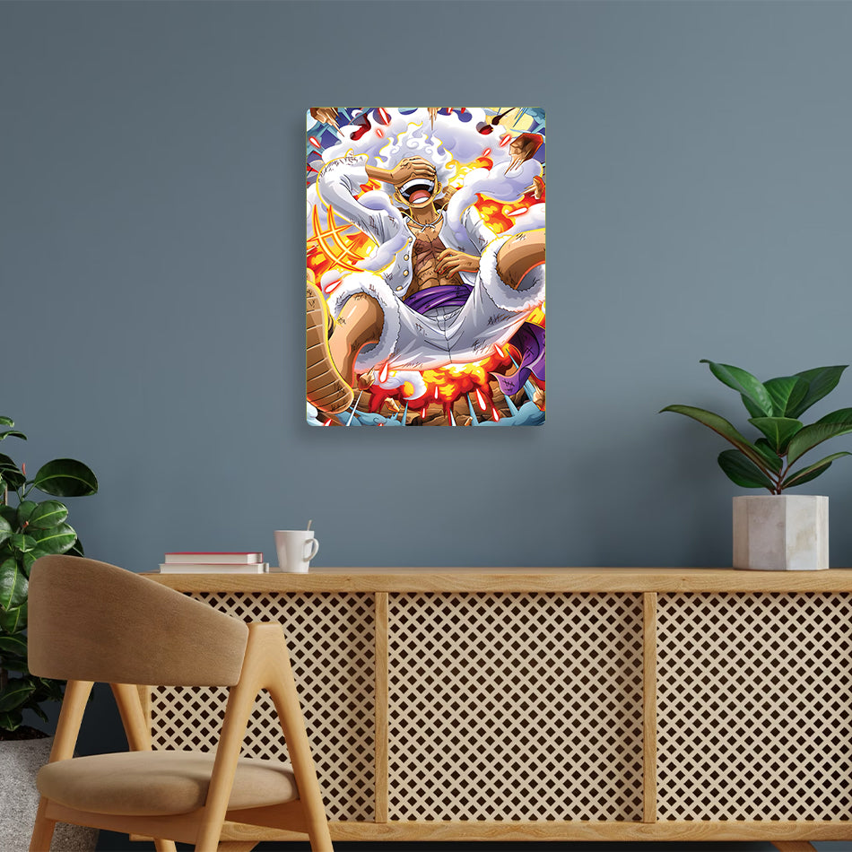 Monkey D Luffy One Piece Metal Poster