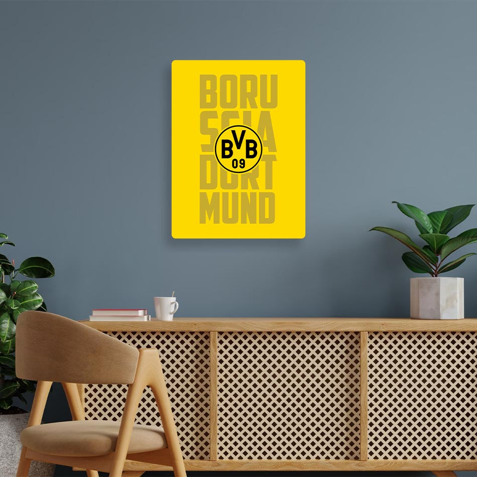 Borussia Dortmund Metal Poster