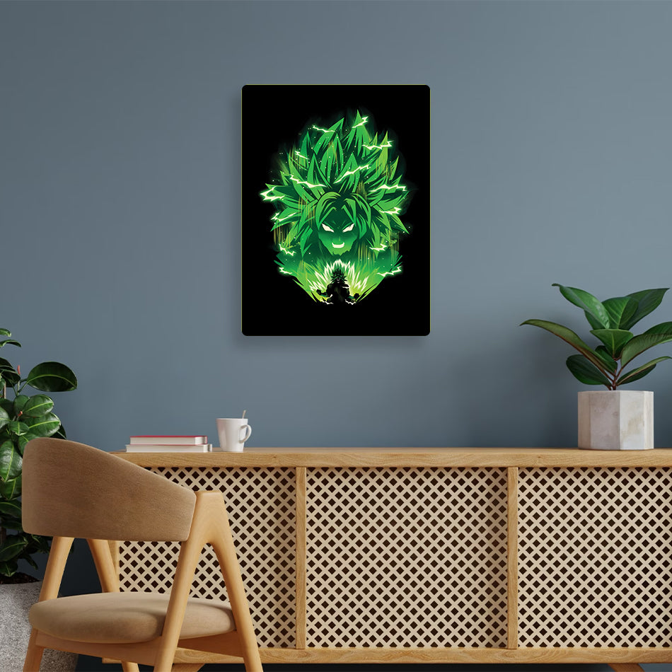 Broly Dragon Ball Z Metal Poster