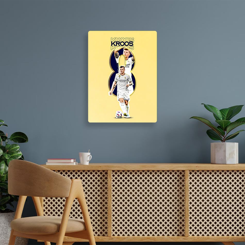 Toni Kroos Real Madrid Metal Poster