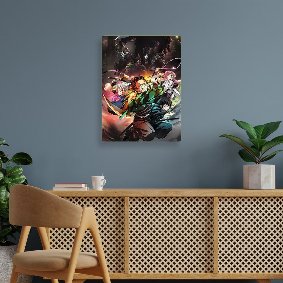 Demon Slayer Metal Poster