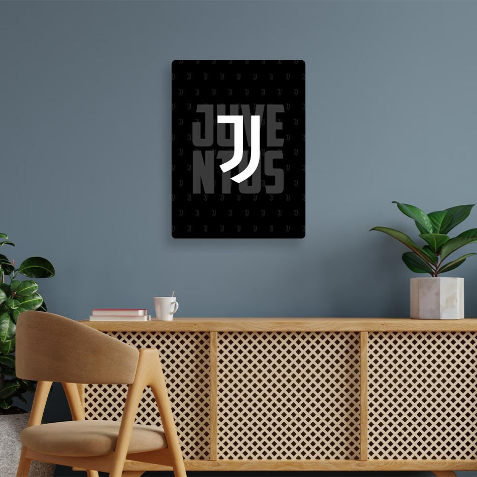 Juventus Metal Poster