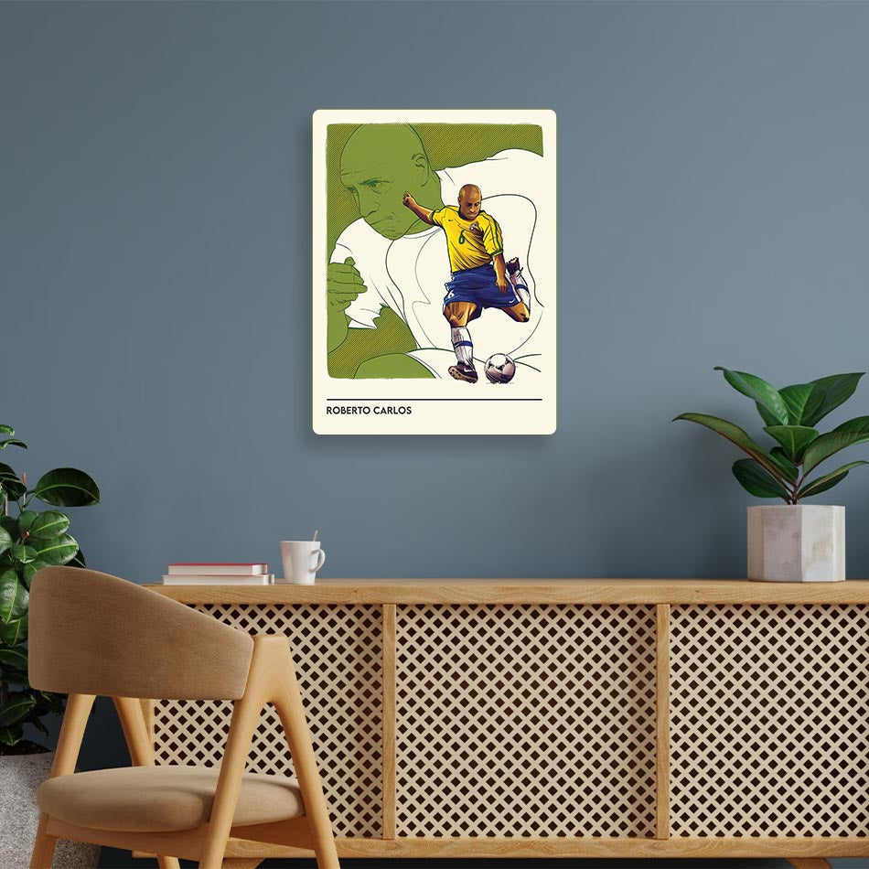 Roberto Carlos Minimal Poster