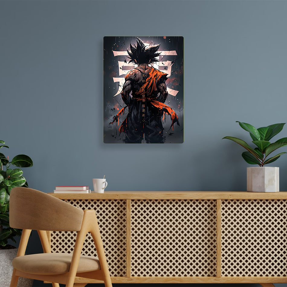 Goku Dragon Ball Z Metal Poster