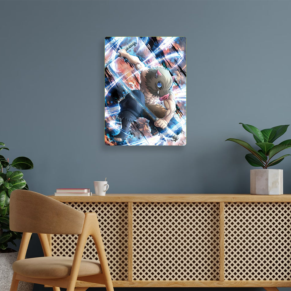 Inosuke Demon Slayer Metal Poster