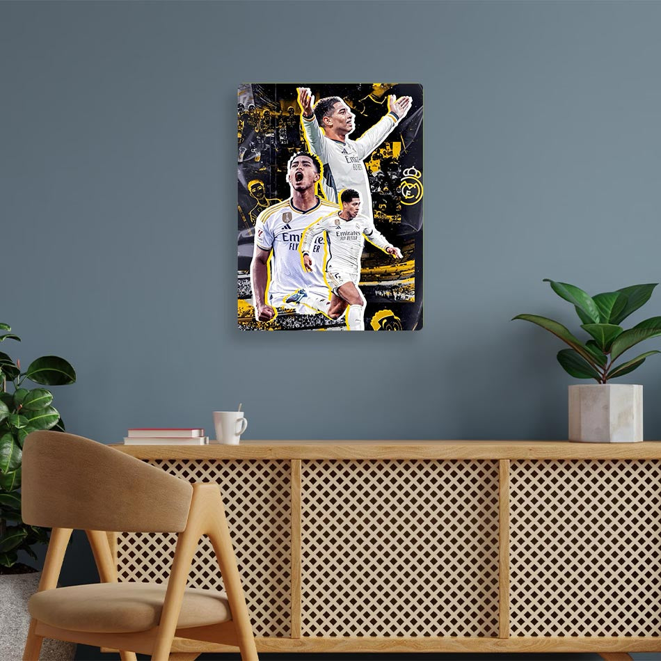 Jude Bellingham Real Madrid Metal Poster