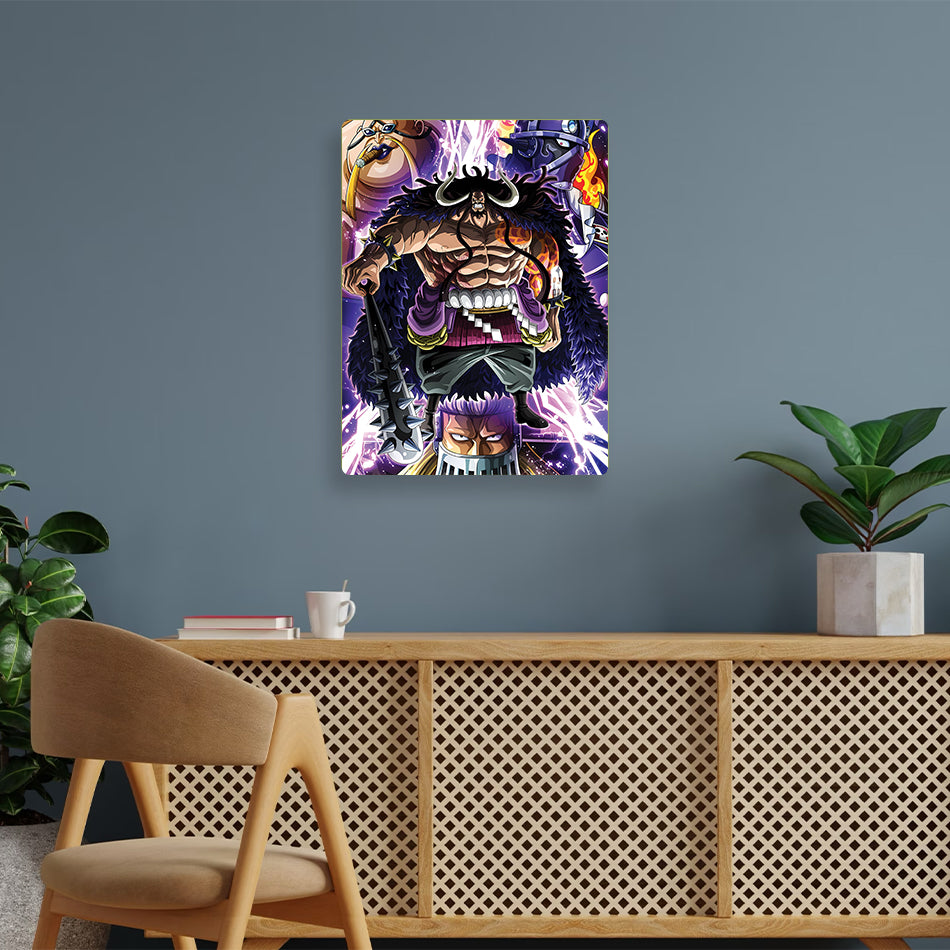 Kaido One Piece Metal Poster