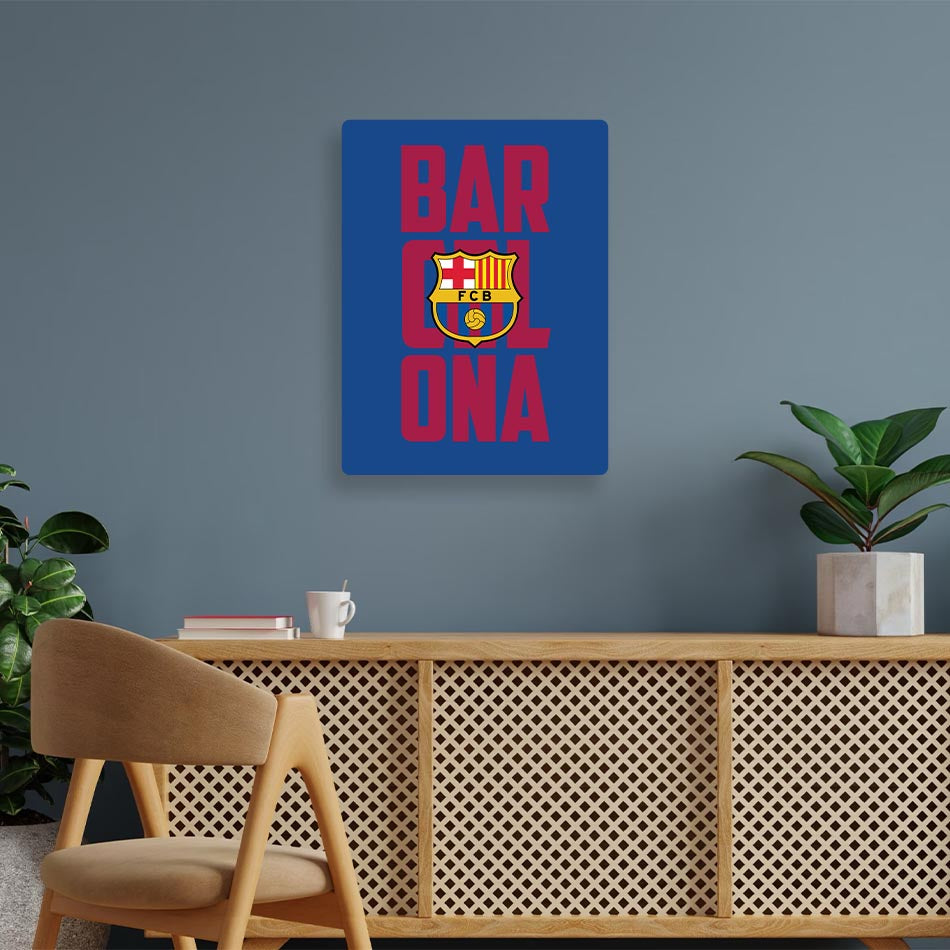 FC Barcelona Metal Poster