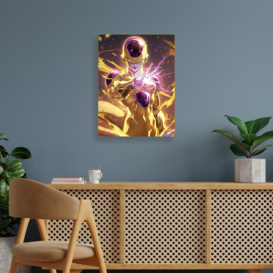 Frieza Dragon Ball Z Metal Poster