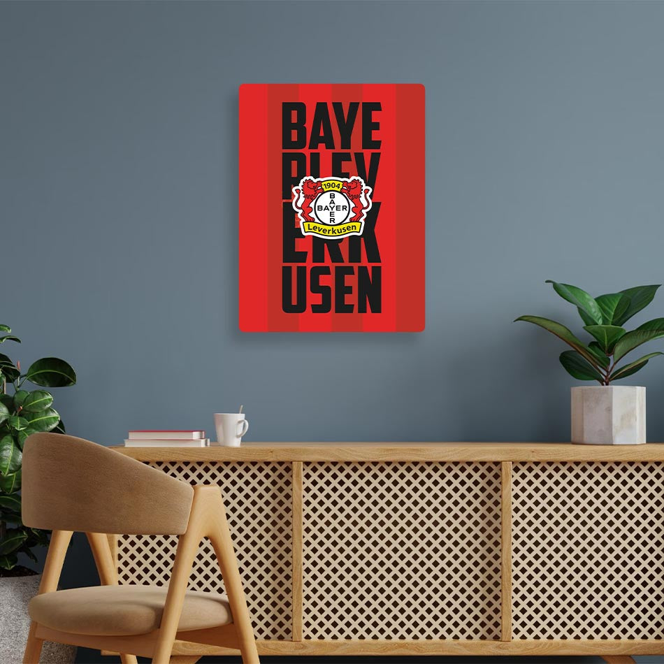 Bayer Leverkusen Metal Poster