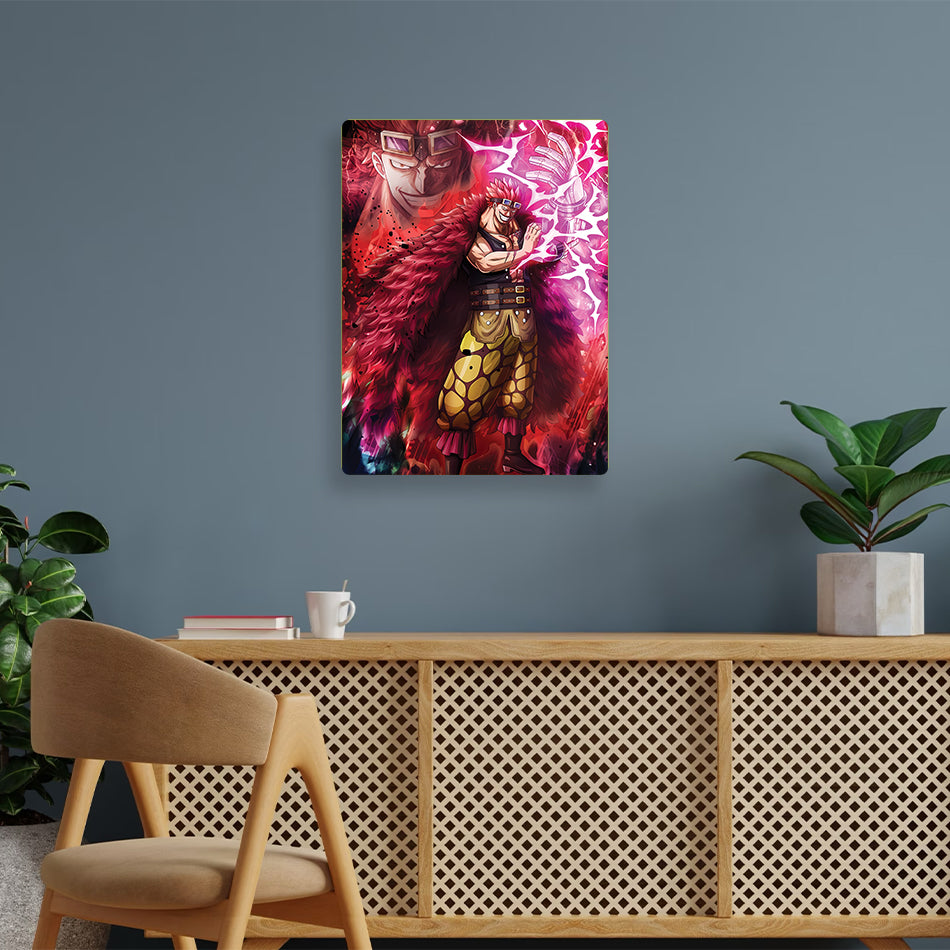 Eustass One Piece Metal Poster