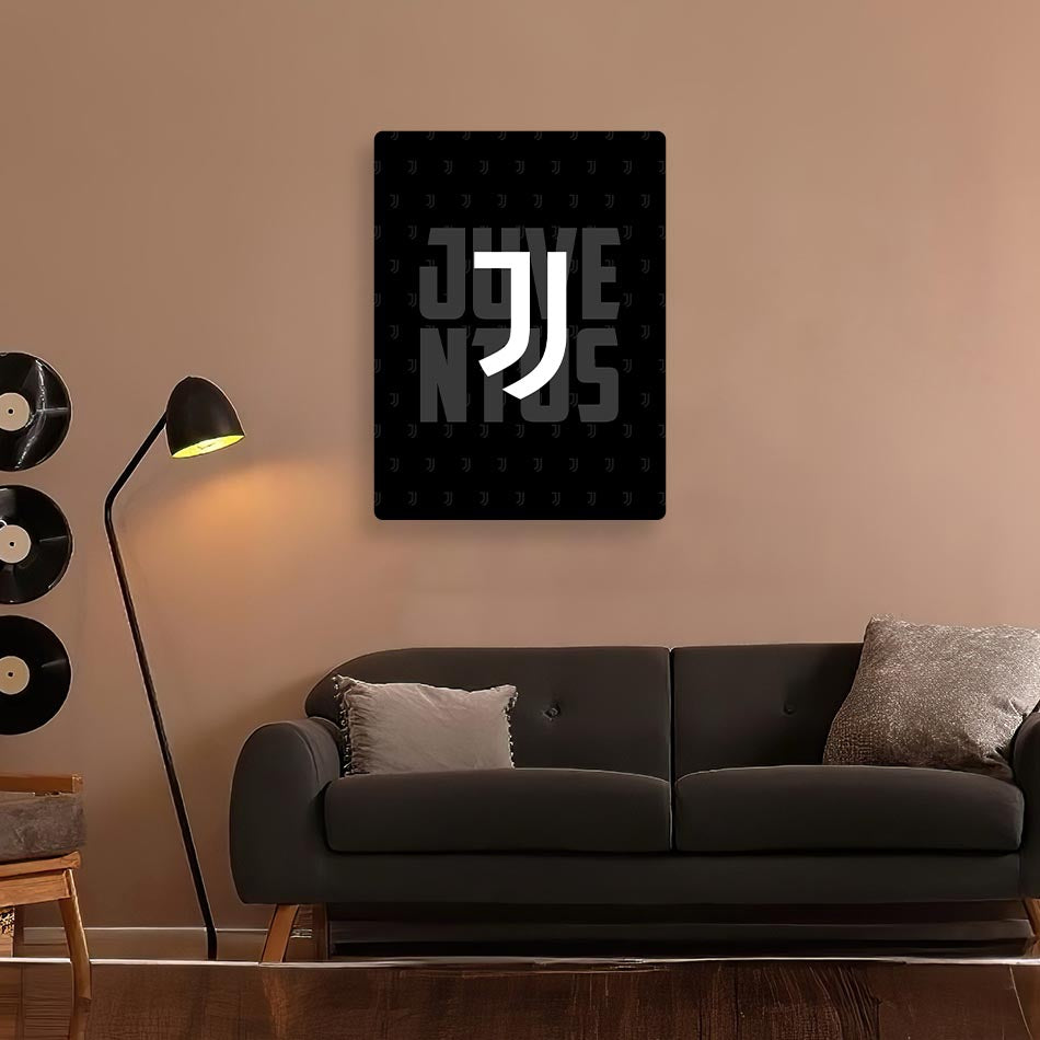 Juventus Metal Poster