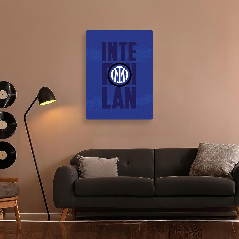 Inter Milan Metal Poster