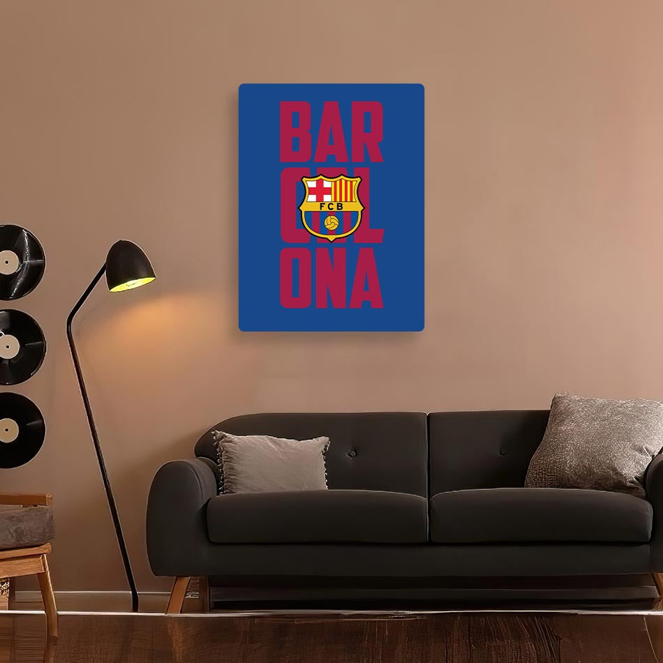 FC Barcelona Metal Poster