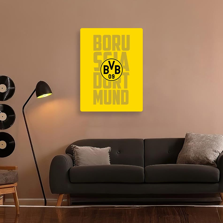 Borussia Dortmund Metal Poster