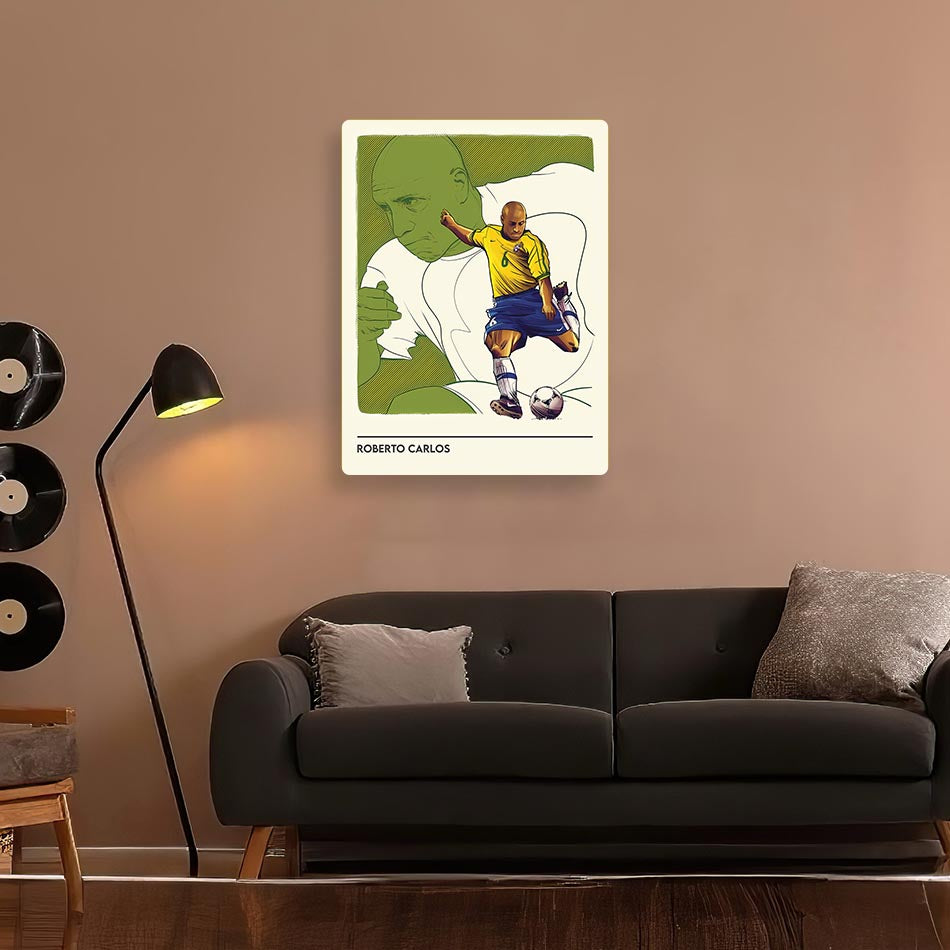 Roberto Carlos Minimal Poster