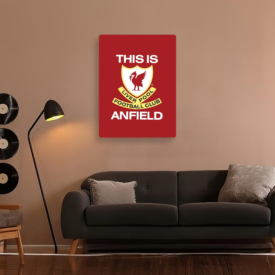 Liverpool FC Metal Poster