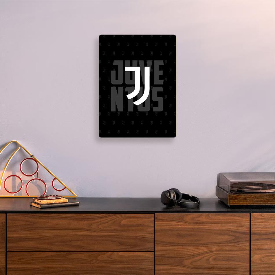 Juventus Metal Poster