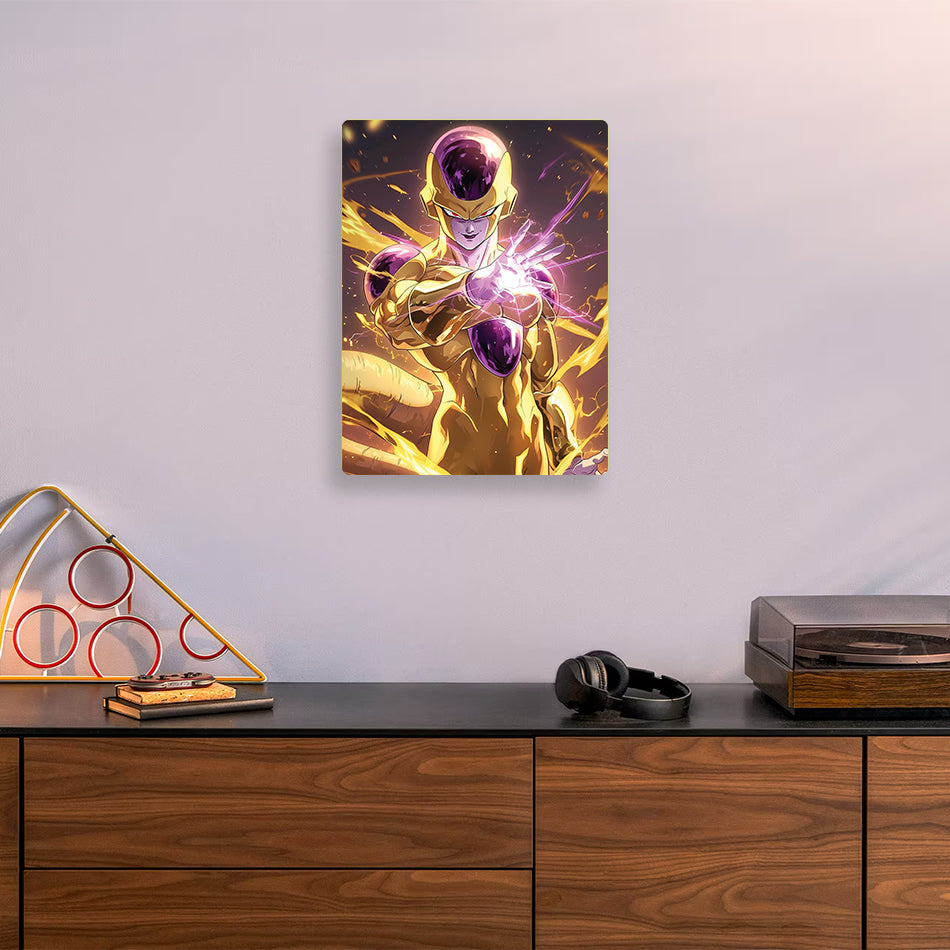 Frieza Dragon Ball Z Metal Poster