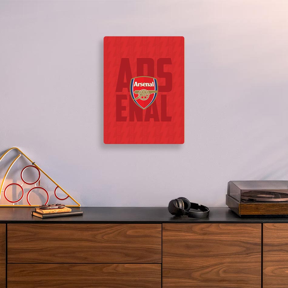 Arsenal FC Metal Poster