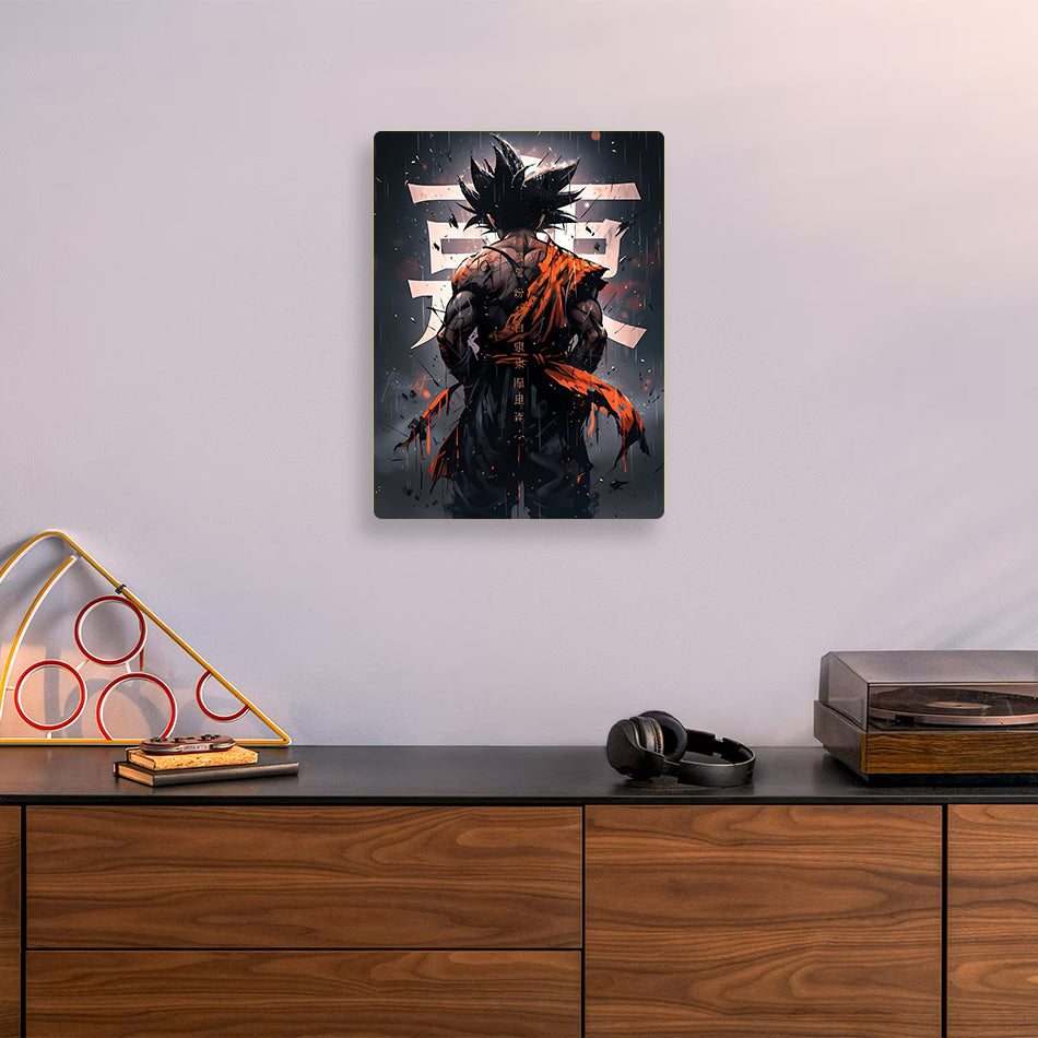 Goku Dragon Ball Z Metal Poster
