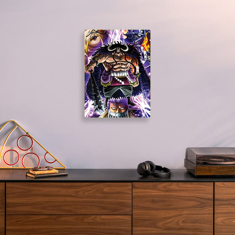 Kaido One Piece Metal Poster